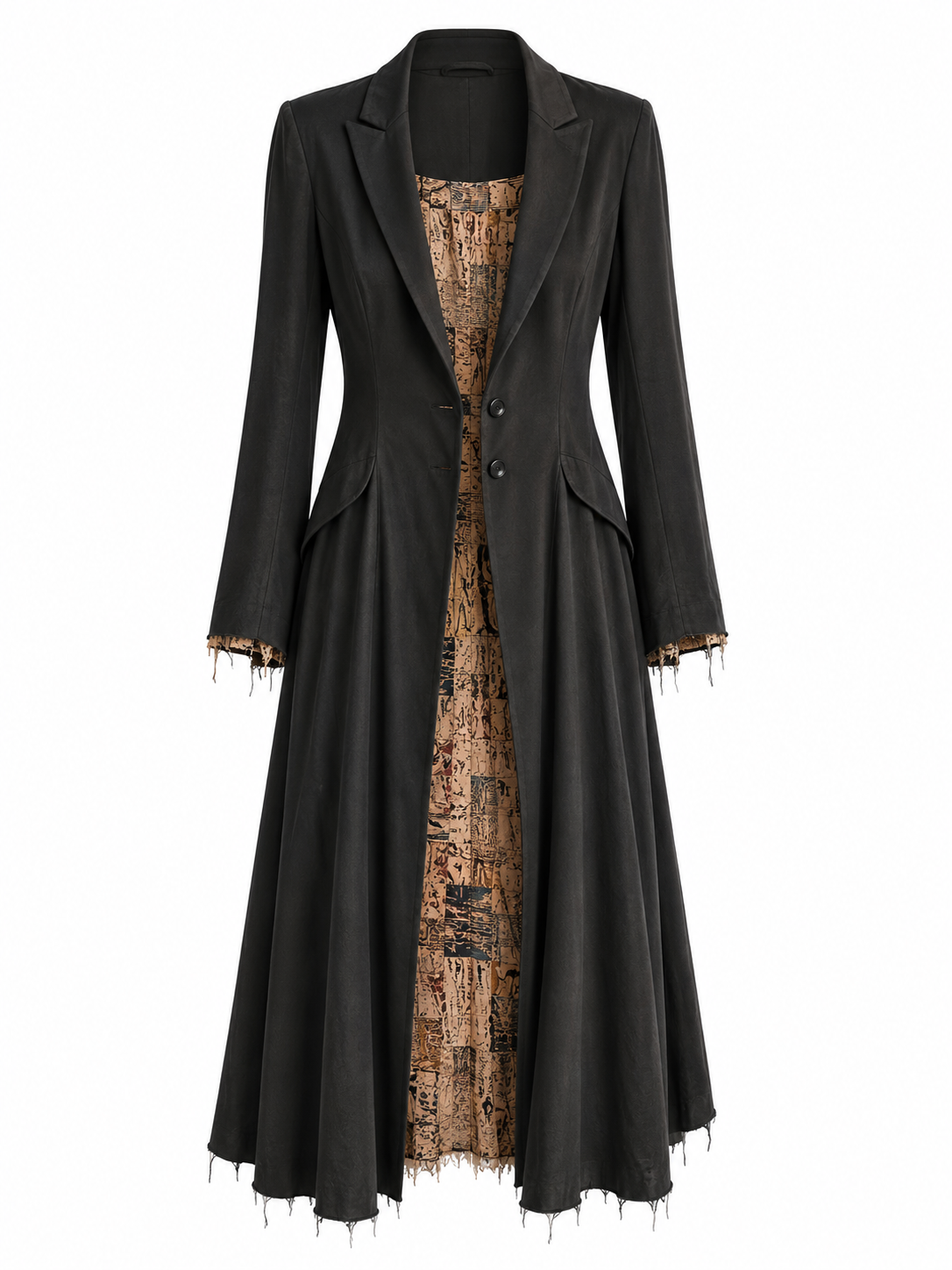 BUCHANAN BLACK TENCEL DUSTER