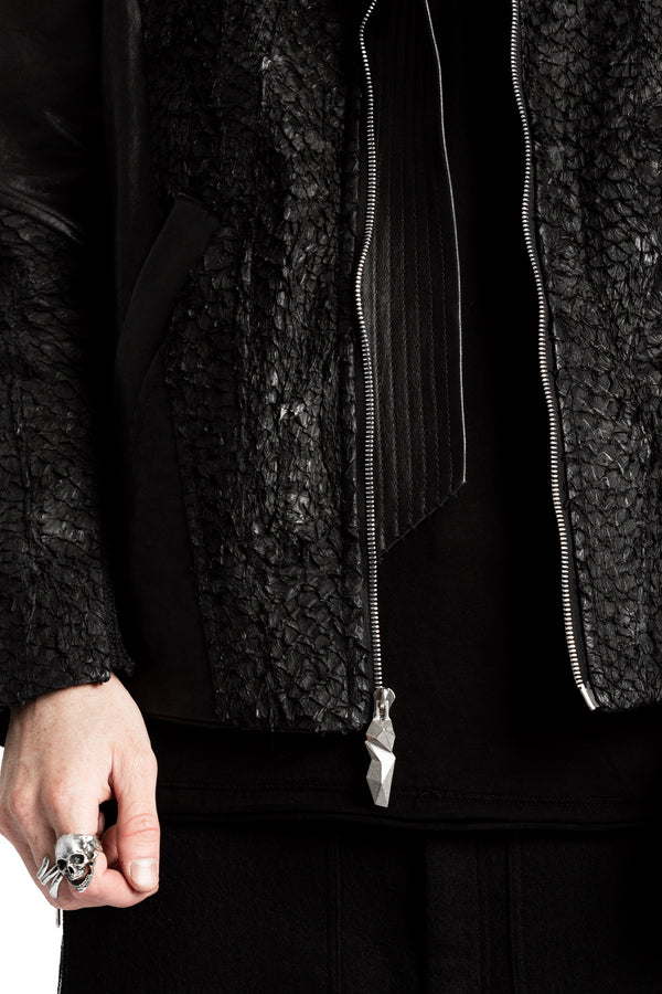 DECKARD FISH LEATHER JACKET